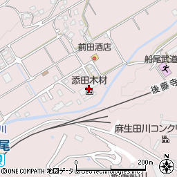 添田木材有限会社　田川営業所周辺の地図