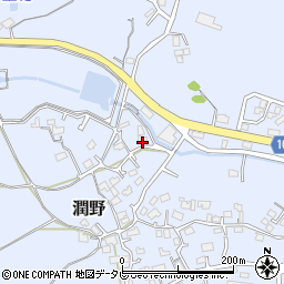 福岡県飯塚市潤野685-1周辺の地図