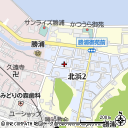 和歌山県東牟婁郡那智勝浦町北浜3丁目41周辺の地図