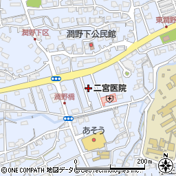 福岡県飯塚市潤野853-9周辺の地図