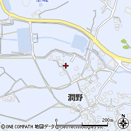 福岡県飯塚市潤野676-8周辺の地図