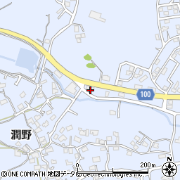 福岡県飯塚市潤野799-2周辺の地図
