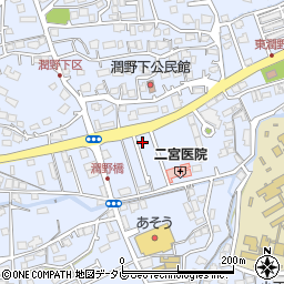 福岡県飯塚市潤野853-7周辺の地図