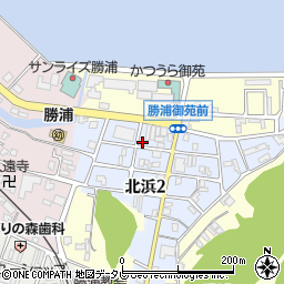 和歌山県東牟婁郡那智勝浦町北浜3丁目53周辺の地図