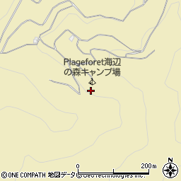 和歌山県西牟婁郡白浜町富田1647周辺の地図
