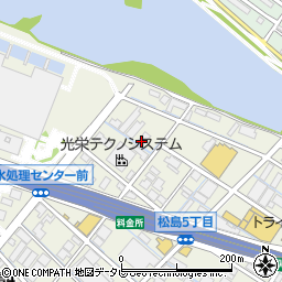 株式会社花田運送周辺の地図
