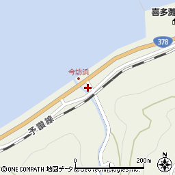 愛媛県大洲市長浜町今坊533周辺の地図