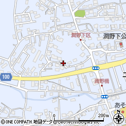 福岡県飯塚市潤野1039-1周辺の地図