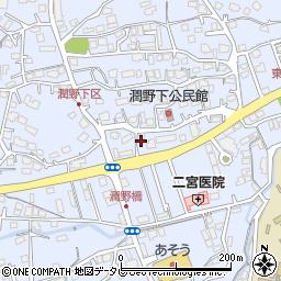 福岡県飯塚市潤野1006-13周辺の地図