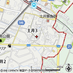 第１２コーポ松ヶ浦周辺の地図