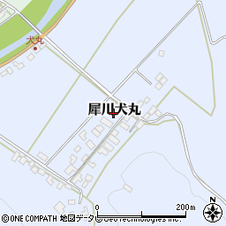 福岡県みやこ町（京都郡）犀川犬丸周辺の地図