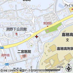 福岡県飯塚市潤野867周辺の地図