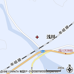 徳島県海部郡海陽町浅川19周辺の地図