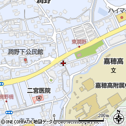 福岡県飯塚市潤野869-6周辺の地図