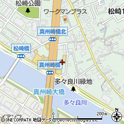 ＨｏｎｄａＣａｒｓ福岡松崎店周辺の地図