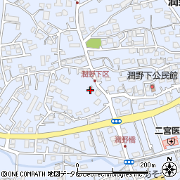 福岡県飯塚市潤野1021周辺の地図