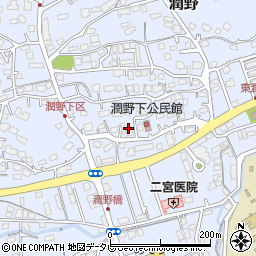 福岡県飯塚市潤野1007-3周辺の地図