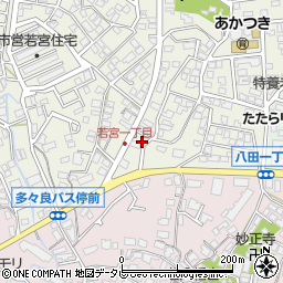 岡上アパート周辺の地図