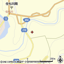 愛媛県上浮穴郡久万高原町東川6551周辺の地図