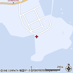 徳島県海部郡海陽町浅川加島周辺の地図