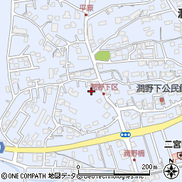 福岡県飯塚市潤野1058周辺の地図