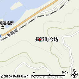 愛媛県大洲市長浜町今坊482周辺の地図