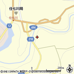 愛媛県上浮穴郡久万高原町東川6545周辺の地図
