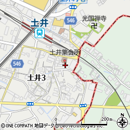 グループホーム土井駅南周辺の地図