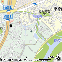 福岡県飯塚市枝国35周辺の地図