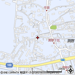 福岡県飯塚市潤野1050-3周辺の地図