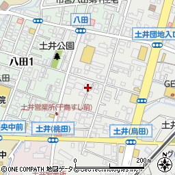 土井アパートメントＡ棟周辺の地図