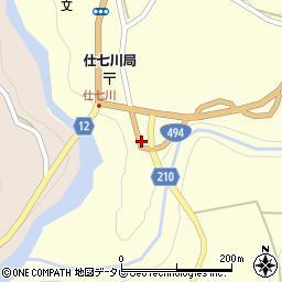 愛媛県上浮穴郡久万高原町東川40周辺の地図