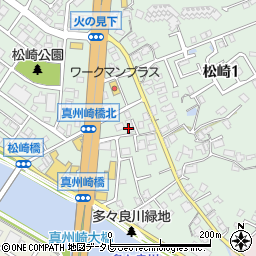 モアハウス松崎Ｂ周辺の地図