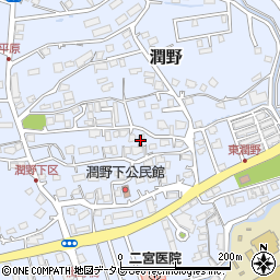 福岡県飯塚市潤野1082周辺の地図