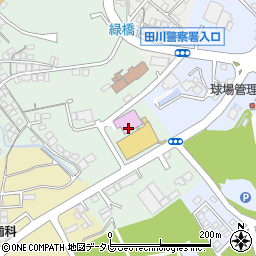 田川青少年文化ホール周辺の地図
