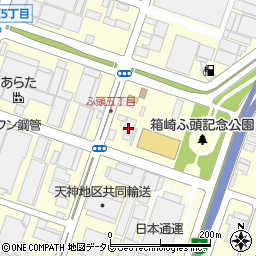 タカスイ　福岡支店周辺の地図