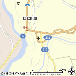 愛媛県上浮穴郡久万高原町東川41周辺の地図