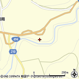 愛媛県上浮穴郡久万高原町東川1524周辺の地図