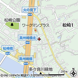 モアハウス松崎Ａ周辺の地図