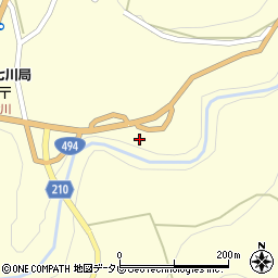 愛媛県上浮穴郡久万高原町東川1521周辺の地図
