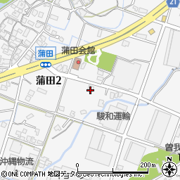 光安蒲田事業所周辺の地図