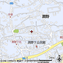 福岡県飯塚市潤野1112-2周辺の地図