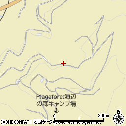 和歌山県西牟婁郡白浜町富田1653周辺の地図