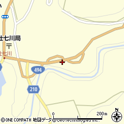 愛媛県上浮穴郡久万高原町東川1520周辺の地図