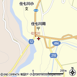 愛媛県上浮穴郡久万高原町東川27周辺の地図
