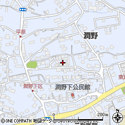 福岡県飯塚市潤野1112-6周辺の地図