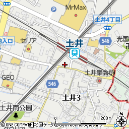 上野建材店周辺の地図