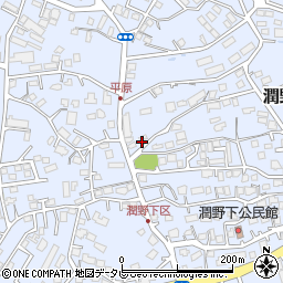 福岡県飯塚市潤野111-9周辺の地図