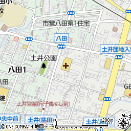 サトー食鮮館　八田店周辺の地図