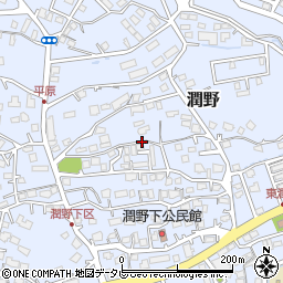 福岡県飯塚市潤野1110周辺の地図